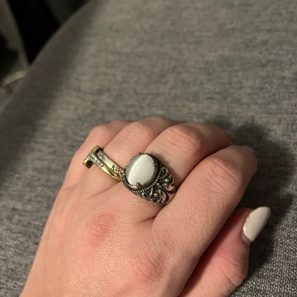 Gorgeous sterling silver stone ring - Picture 4 of 6